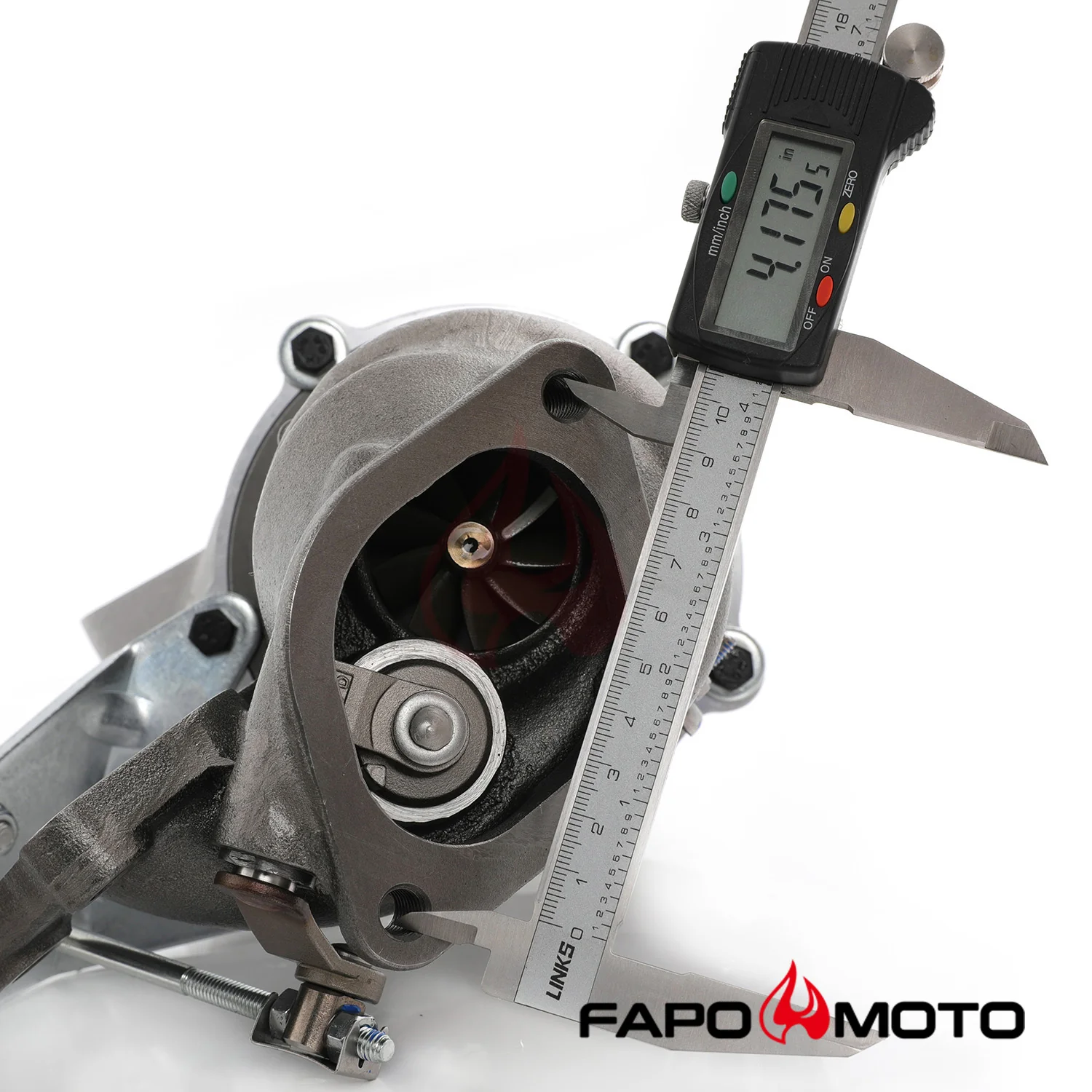 FAPO Twin Turbos compatible with 2013-2016 Ford F-150 Pickup Expedition Transit Navigator 3.5L V8 K03 0469 0470 FT028610+FT028710 - Image 5