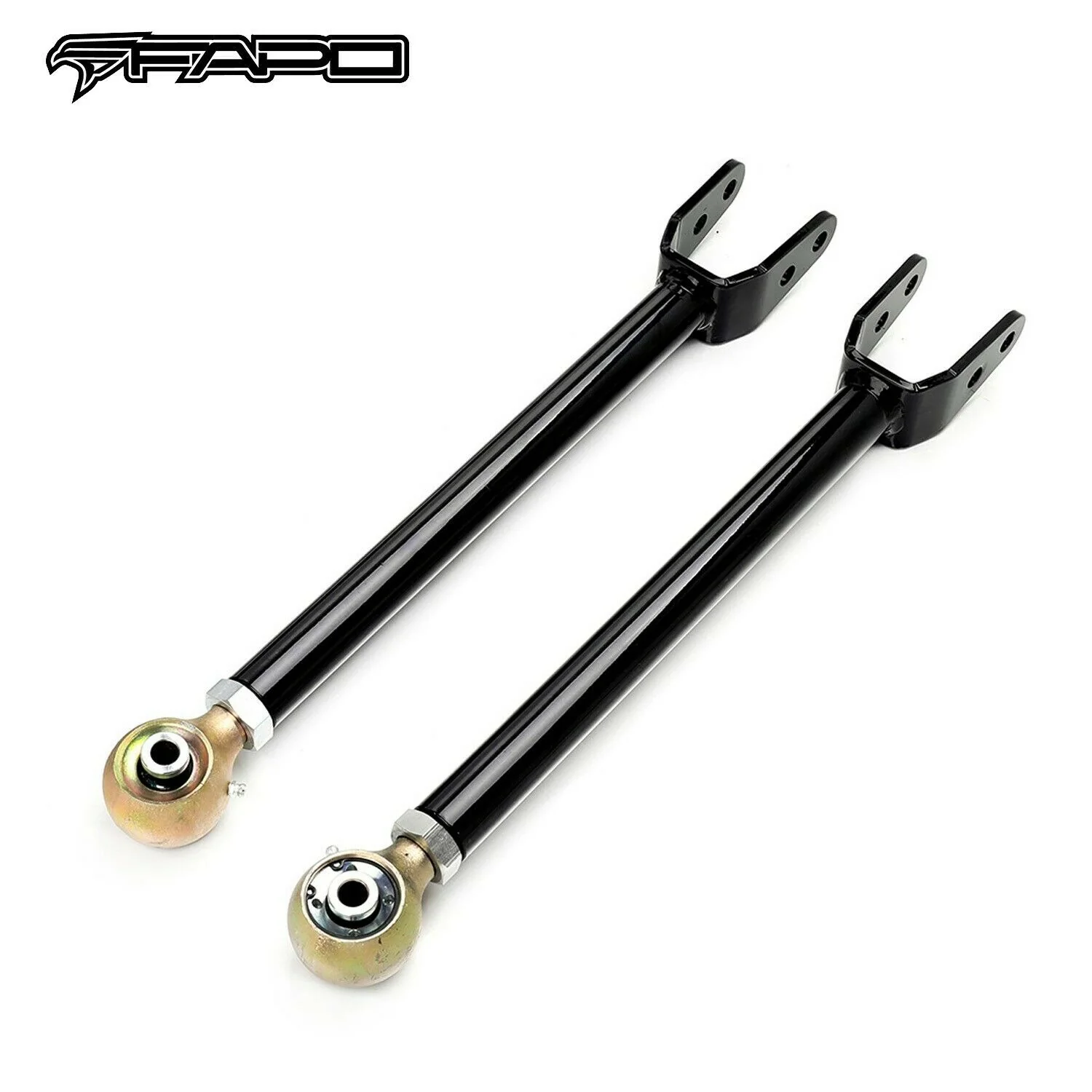Front Adjustable Control Arms For Jeep Wrangler 07-18 JK 0-6 in Lift Kit 4 Pcs FZ060110+FZ060130 - Image 3