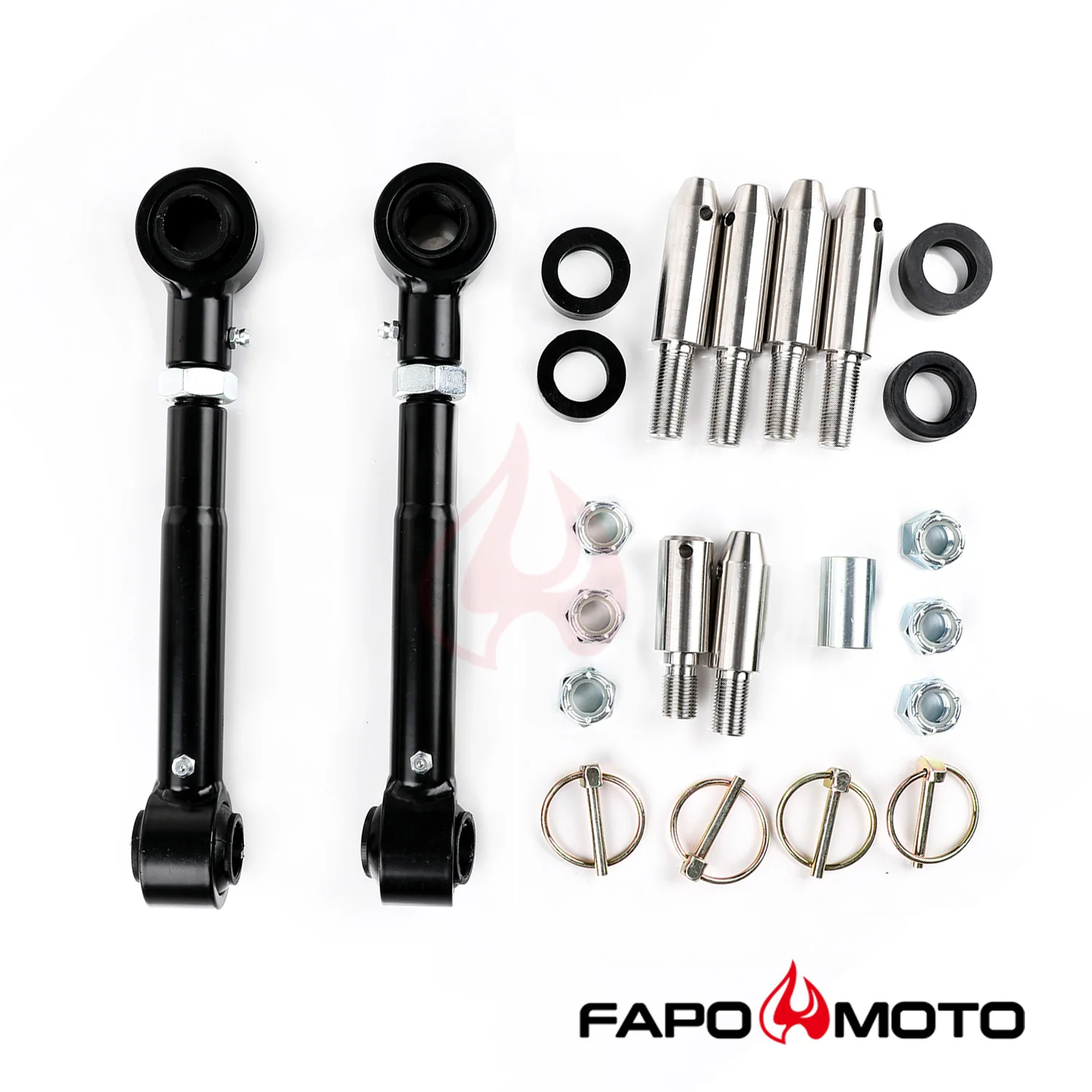 JK JL FRONT Sway Bar Links for 2007-2022 Jeep wrangler 3-5 in Lift Adjustable Quicker Disconnect FZ100110 - Image 7