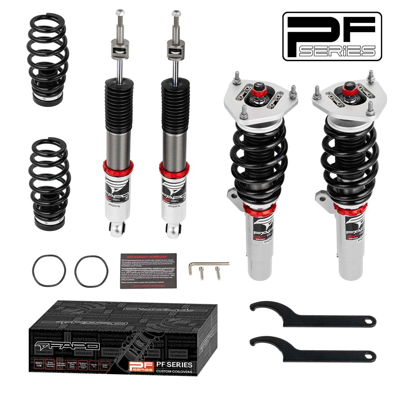 32-Level Damping Coilover Volkswagen R32 MK5/A5 2008 & VW Rabbit MK5 2006-2009 PF024830