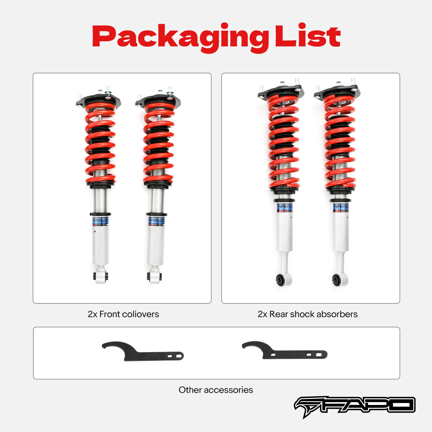 Coilover for Lexus LS430 UCF30 XF30 2001-2006 PS015810 - Image 9