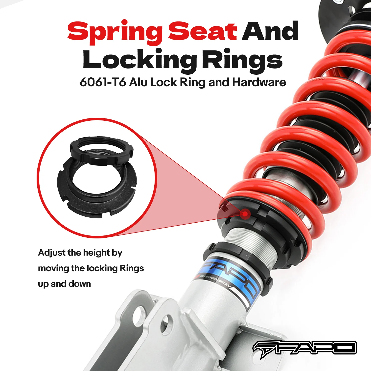 Coilover for Ford Mustang 5th Gen S197 2005-2014 PS017310 - Image 7