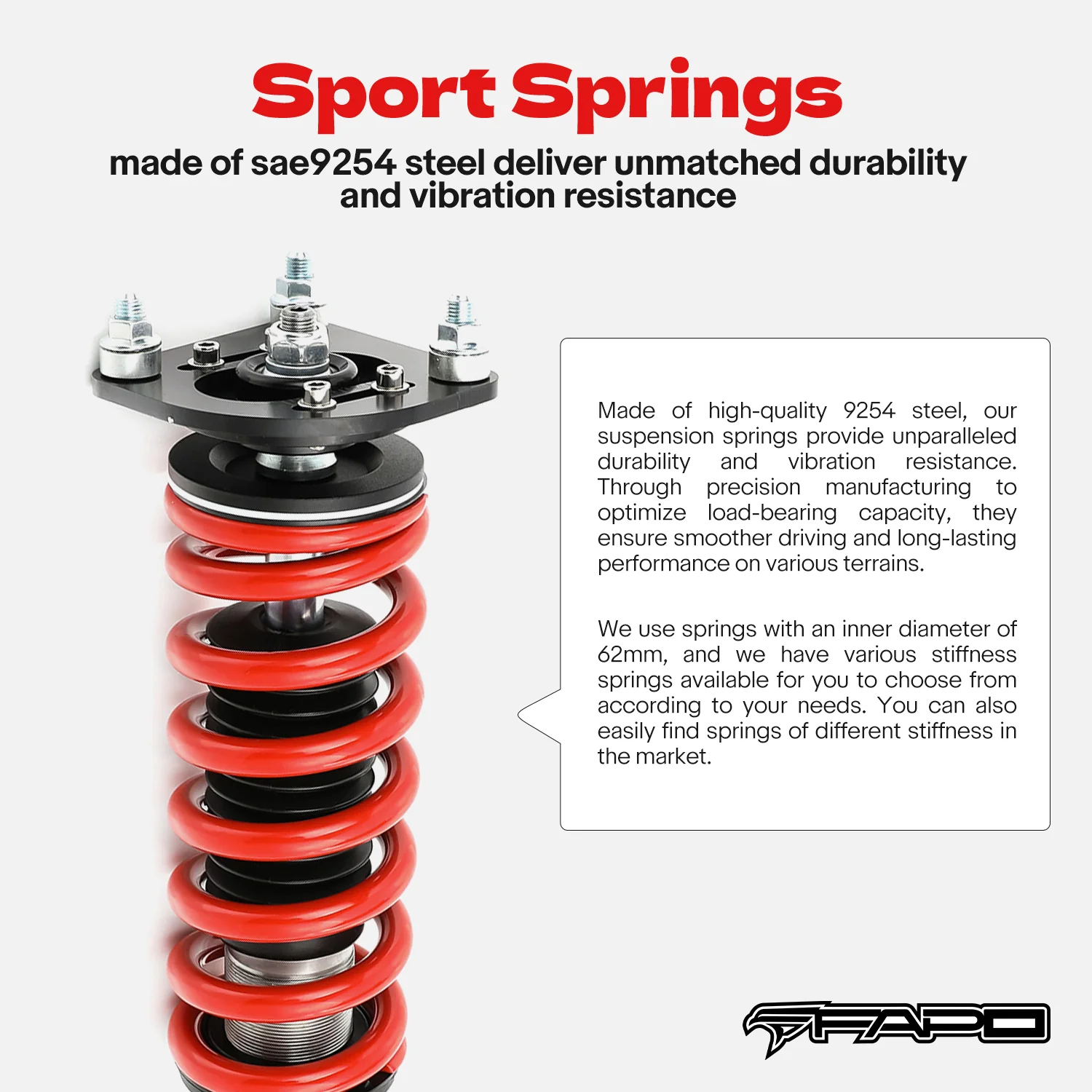 Coilover for Ford Mustang 4th Gen SN-95 1994-2004 PS017410 - Image 4