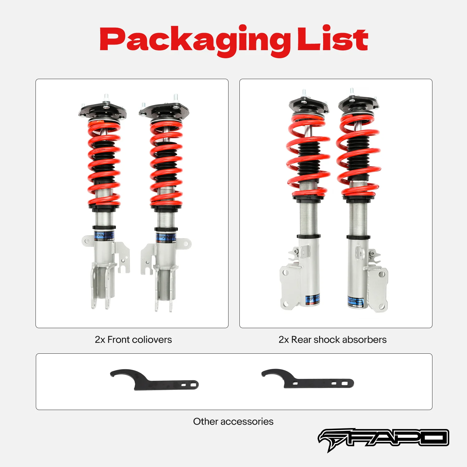 Coilovers for Toyota Camry( XV20) 1997-2001 PS035510 - Image 9