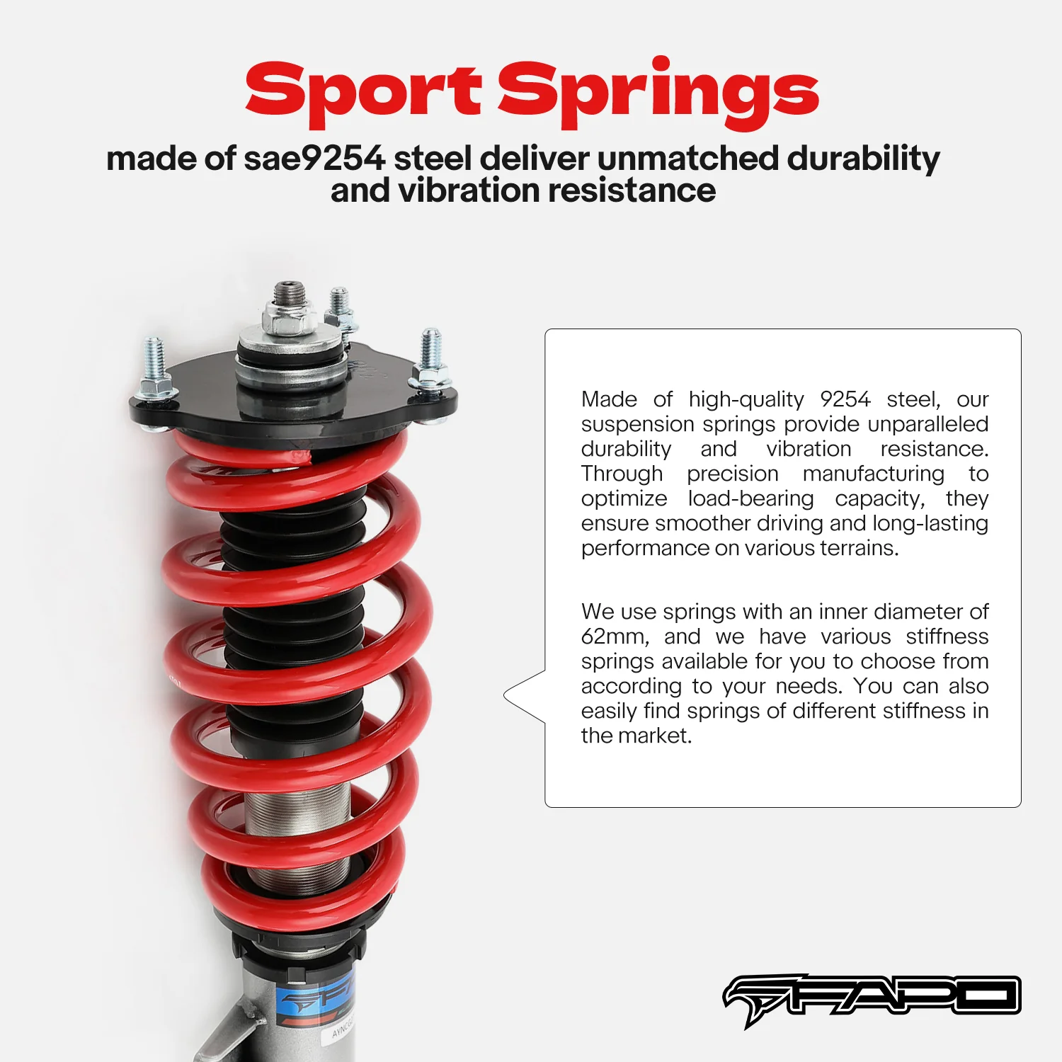 Coilover for Tesla Model 3 2WD 2017+ PS039910 - Image 5