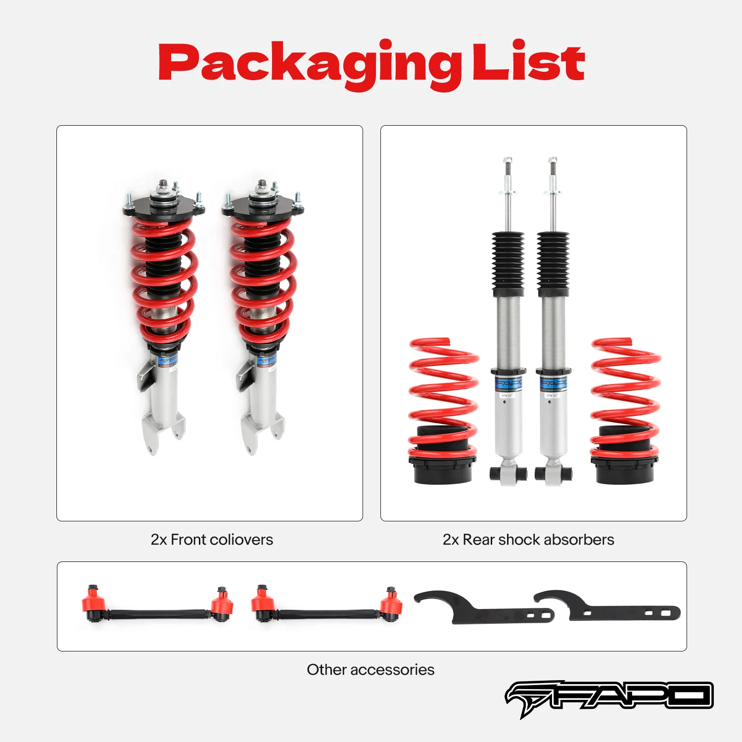 Coilover for Tesla Model 3 2WD 2017+ PS039910 - Image 9